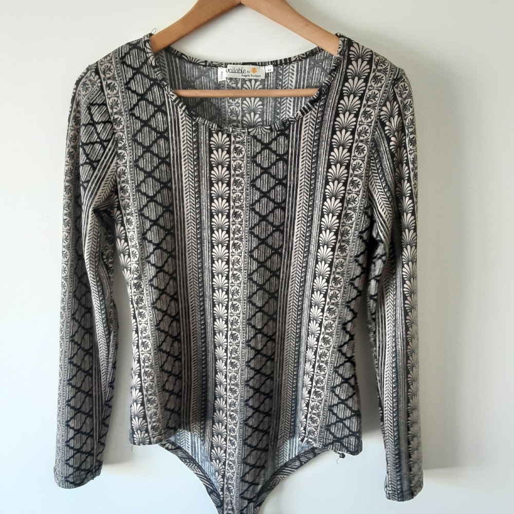 Patterned bodysuit